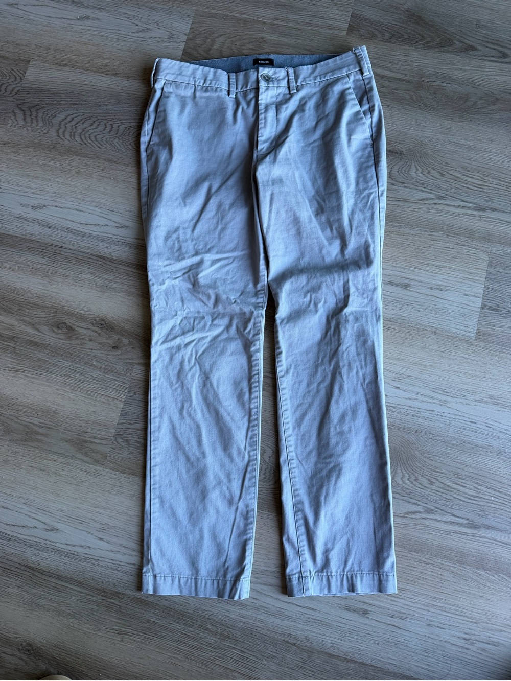 Men's Casual Chino Pants in Light Beige